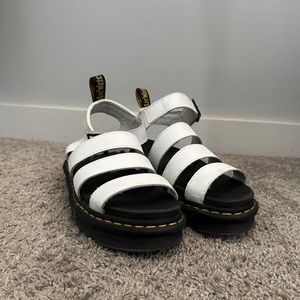 Dr Martens Blaire Sandal White